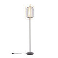 Wholesale nordic design fabric shade long large floor lamp